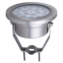 12w 36w 24v Ip68 Rgb Dmx Водонепроникний багатобарвний фонтан для води, що веде підводні вогні Постачальник